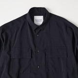 WIDE GUSSET SLEEVE REGULAR COLLAR SHIRT