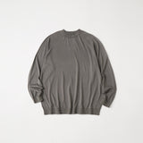 WASHABLE SILK L/S KNIT PULLOVER