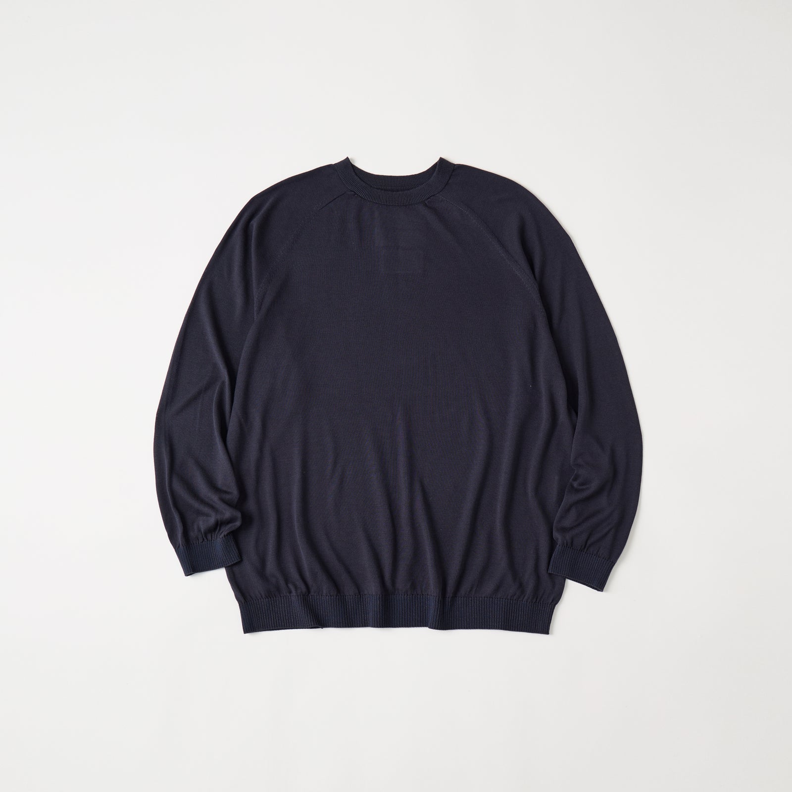 WASHABLE SILK L/S KNIT PULLOVER - White mountaineering®︎ – White