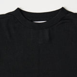 WASHABLE SILK S/S KNIT PULLOVER