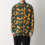 BOTANICAL PATTERN WIDE SHIRT