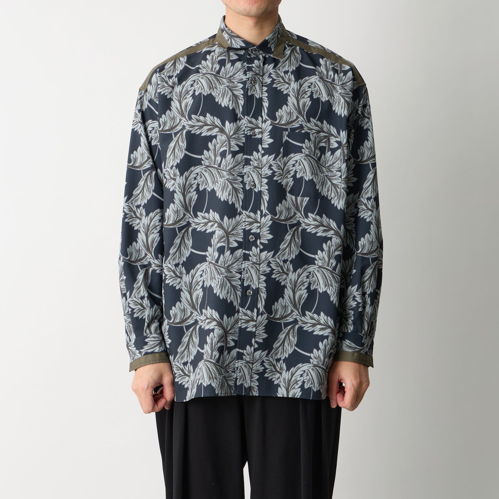 ウェア WF BOTANICAL PATTERN WIDE SHIRT - White Mountaineering®︎ – White