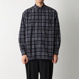 MADRAS CHECK WIDE SHIRT