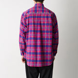 MADRAS CHECK WIDE SHIRT