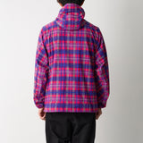 MADRAS CHECK ZIP BLOUSON