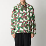 BOTANICAL PATTERN REVERSIBLE BLOUSON