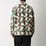 BOTANICAL PATTERN REVERSIBLE BLOUSON