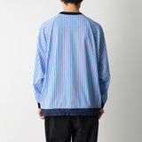 STRIPE RAGLAN PULLOVER