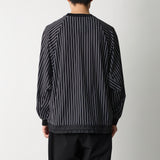 STRIPE RAGLAN PULLOVER