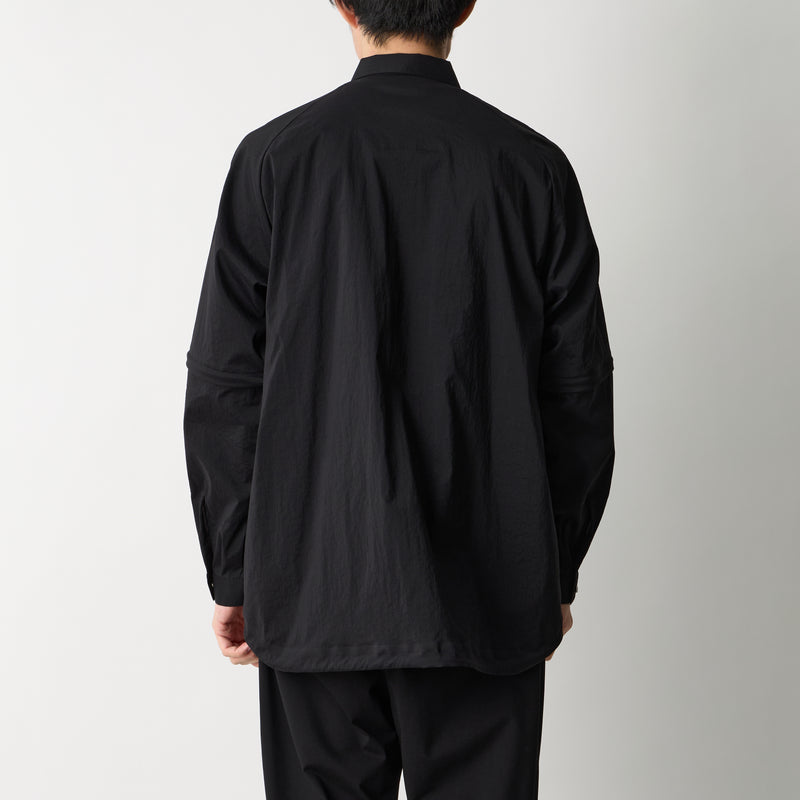 ZIP OFF LAYERED SHIRT - White Mountaineering®︎ – White
