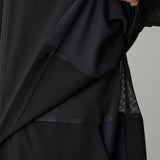 LAYERED ZIP UP HOODIE