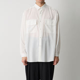 WIDE GUSSET SLEEVE REGULAR COLLAR SHIRT