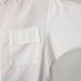 WIDE GUSSET SLEEVE REGULAR COLLAR SHIRT