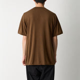 WASHABLE SILK S/S KNIT PULLOVER