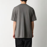 WASHABLE SILK S/S KNIT PULLOVER
