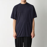 WASHABLE SILK S/S KNIT PULLOVER