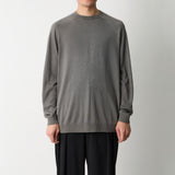 WASHABLE SILK L/S KNIT PULLOVER
