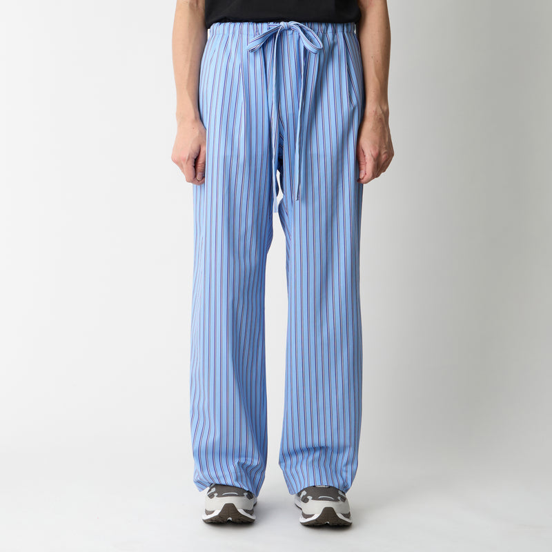 STRIPE 2 TUCK WIDE PANTS - White Mountaineering®︎ – White