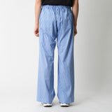 STRIPE 2 TUCK WIDE PANTS