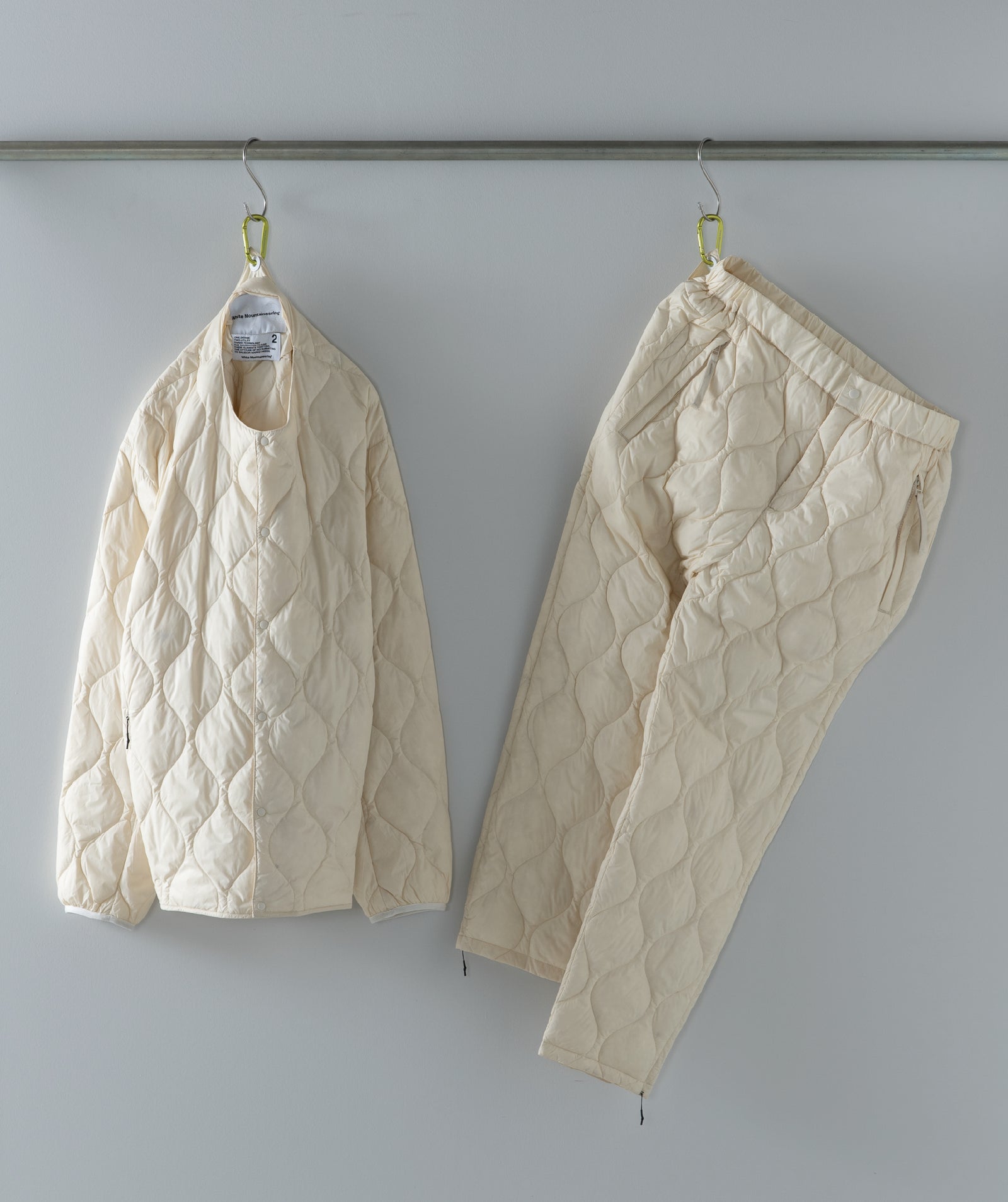 WM × TAION 10th Anniv. Light Down Pants - White Mountaineering