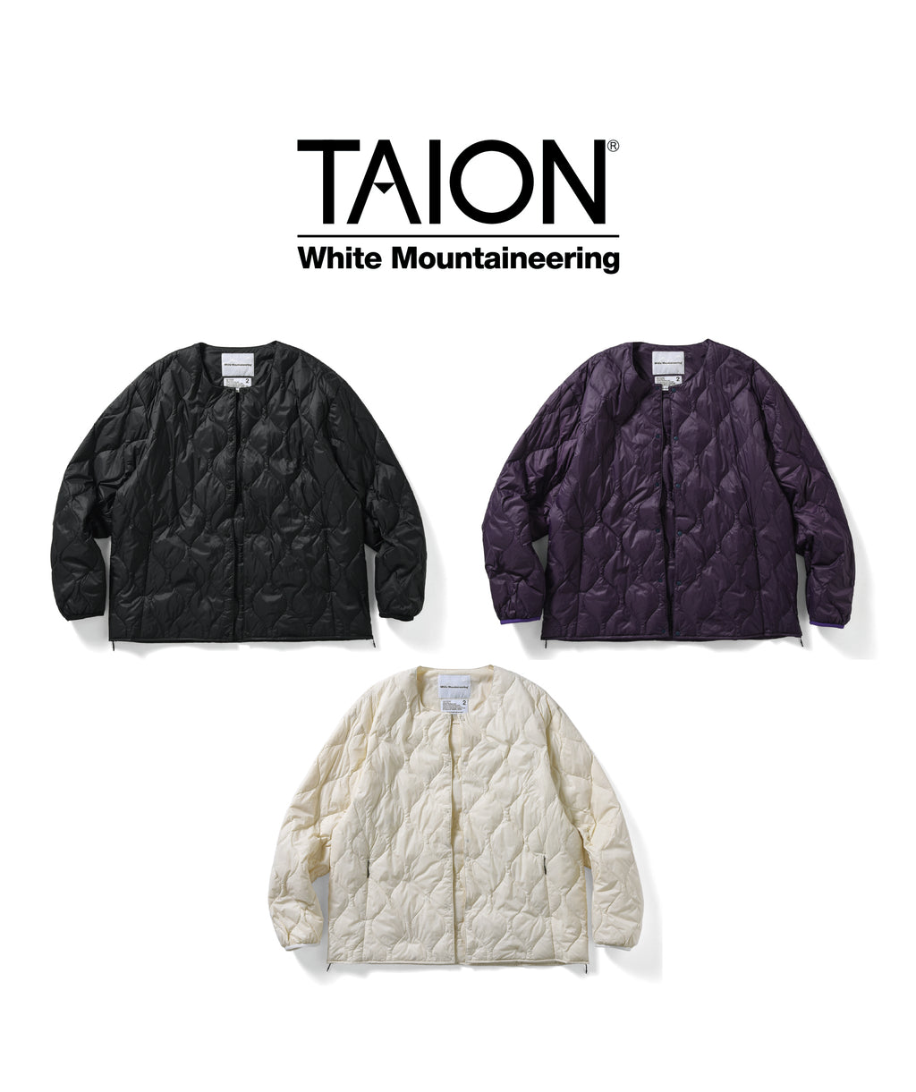 BRIEFING TAIONコラボ中綿プルオーバー　M ホワイト BRIEFING TAIONコラボ中綿プルオーバー M ホワイト BRIEFING TAION