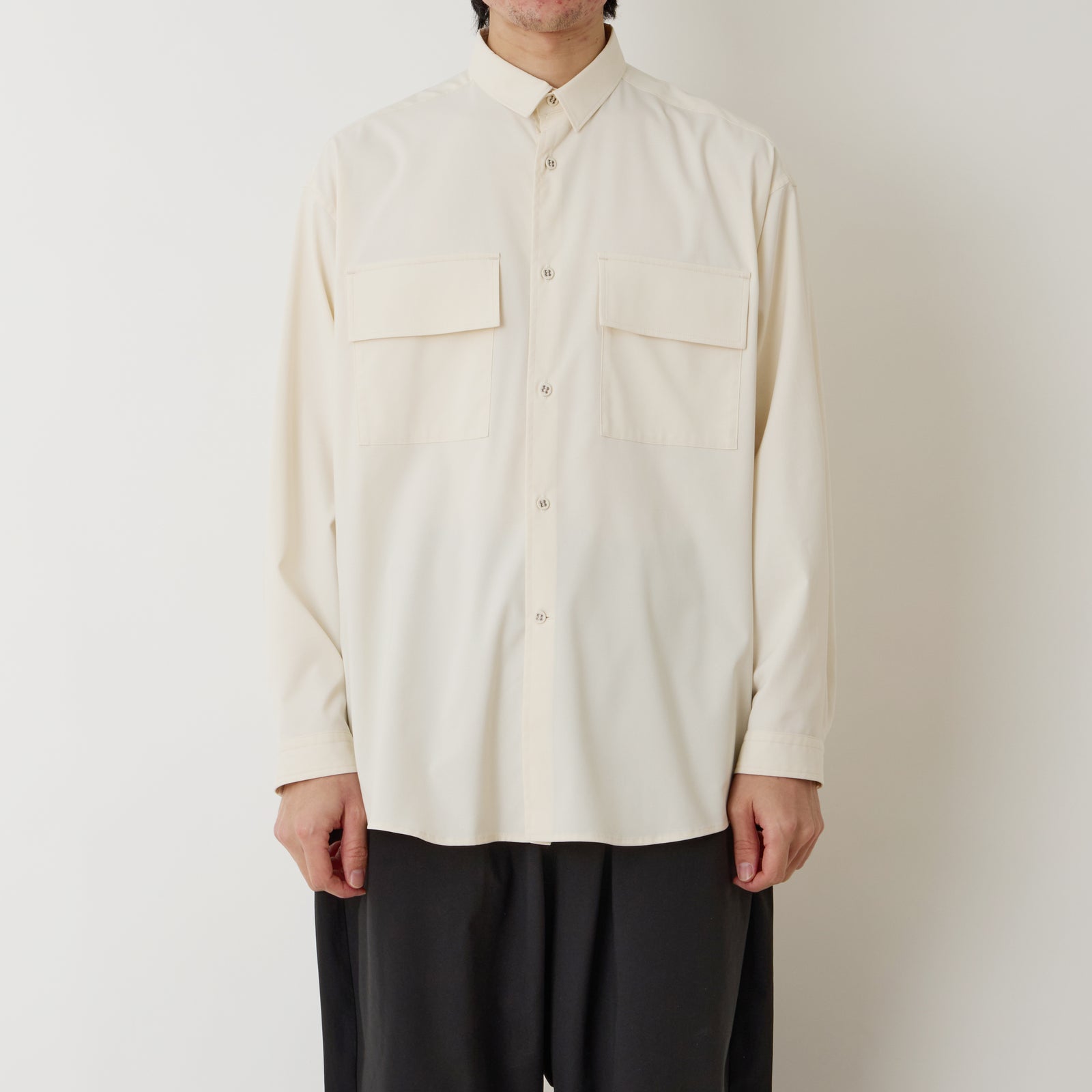 REGULAR COLLAR SHIRT - White Mountaineering®︎ – White