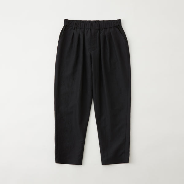 POLYESTER TAFFETA TAPERED EASY PANTS - White Mountaineering