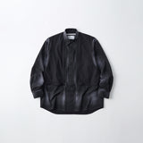 OMBRE CHECK MID GUSSET SLEEVE SHIRT