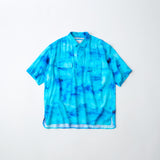 CLOUD CAMO SHORT SLEEVE PULLOVER SHIRT