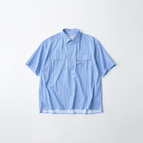 STRIPE SHORT SLEEVE PULLOVER SHIRT
