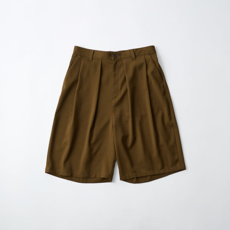 CHECK TUCK JACQUARD 2 TUCK WIDE PANTS - White Mountaineering