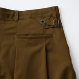 8 TUCK WIDE SHORT PANTS
