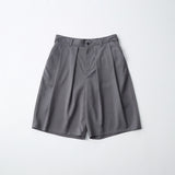 8 TUCK WIDE SHORT PANTS
