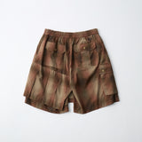 OMBRE CHECK SKIRT PANTS