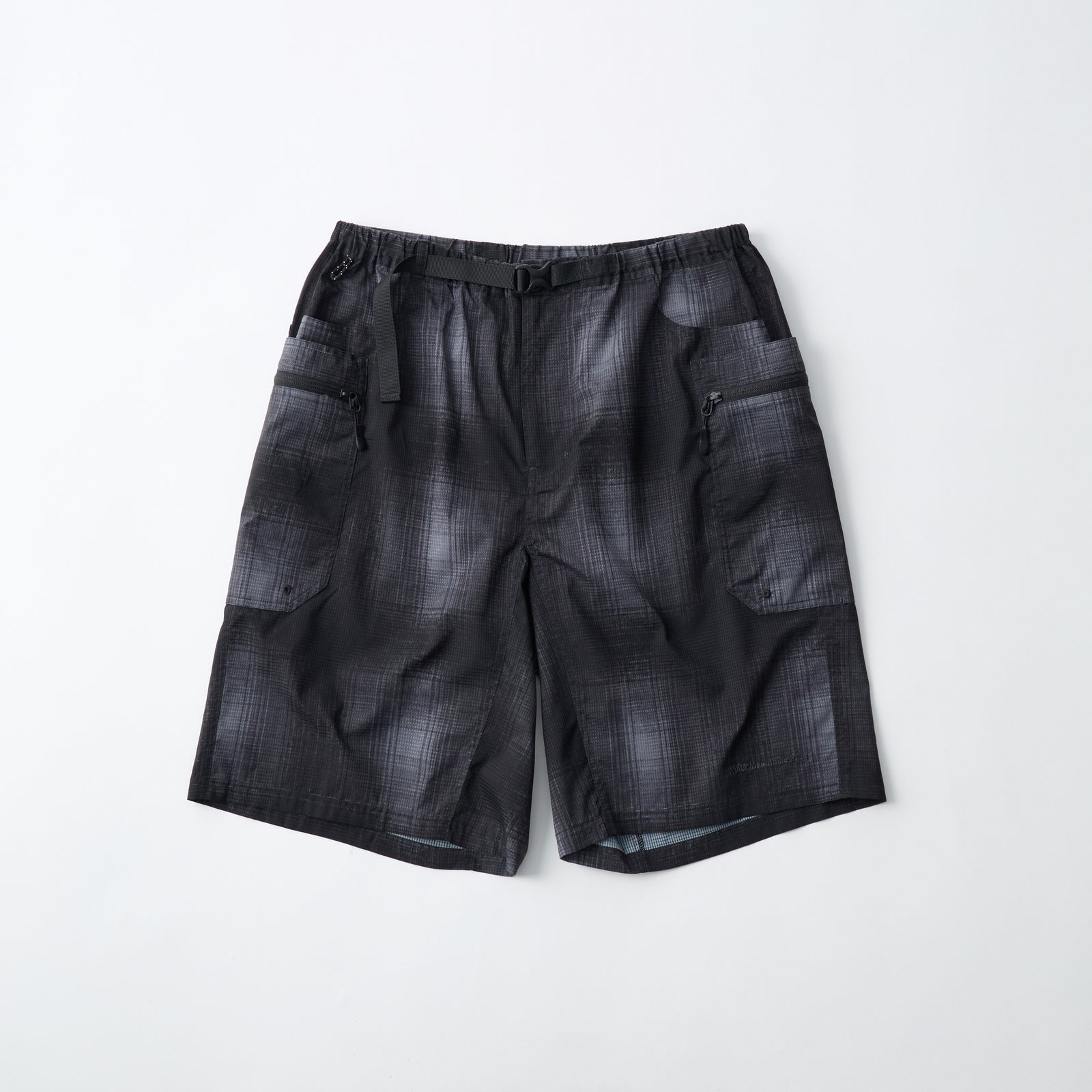 WM × GRIPSWANY OMBRE CHECK GEAR PANTS - White Mountaineering