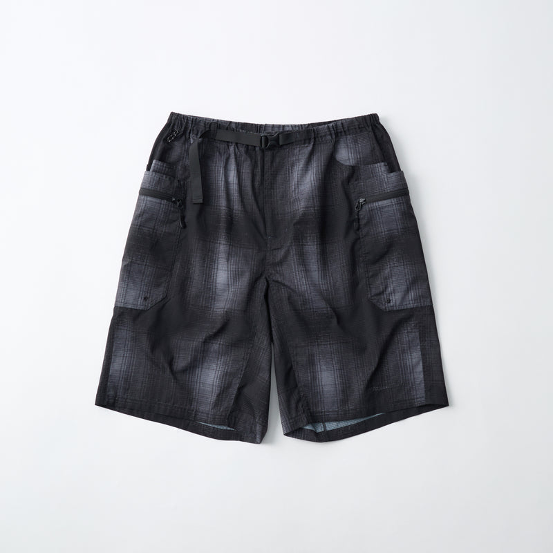 WM × GRIPSWANY OMBRE CHECK GEAR PANTS - White Mountaineering