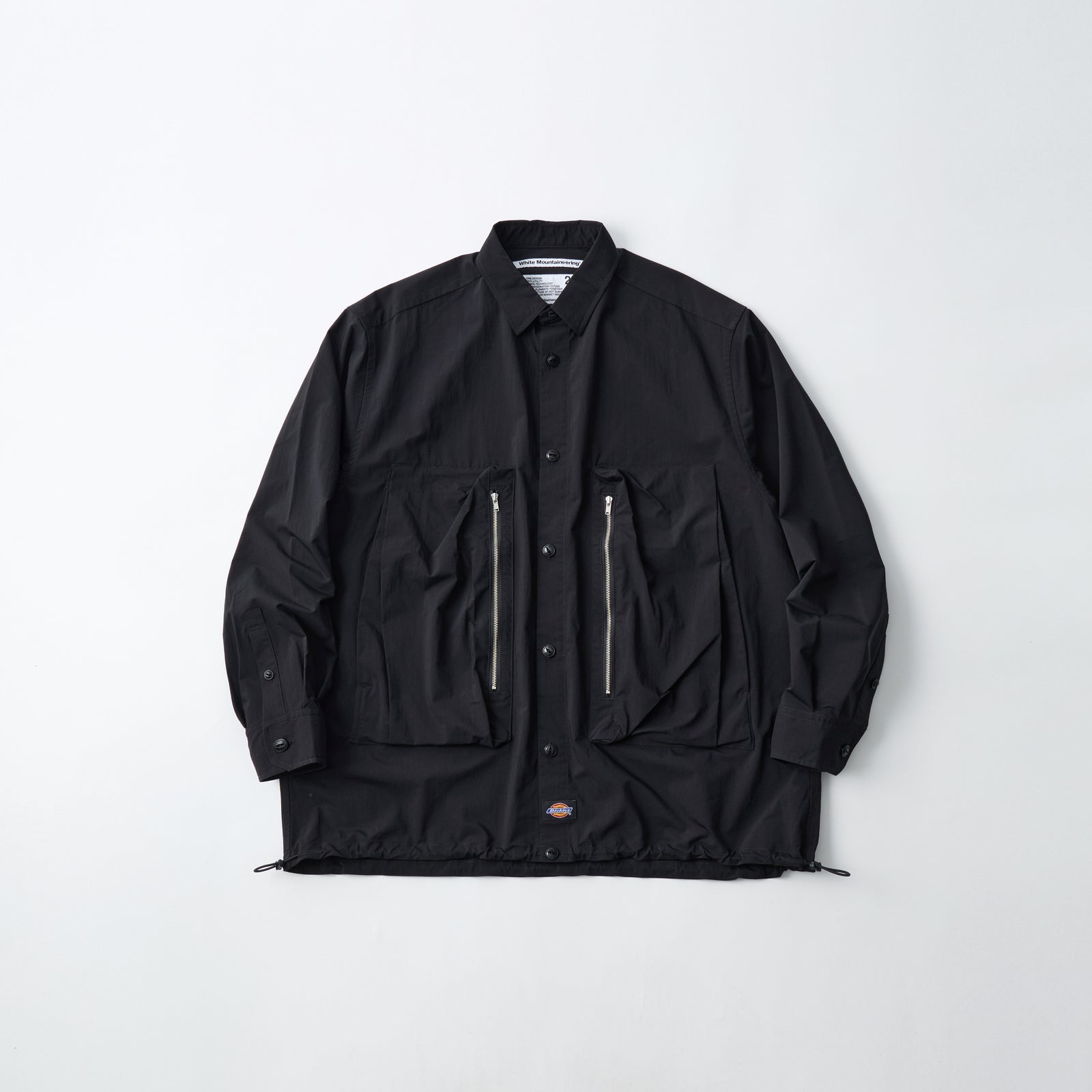 WM×Dickies VINTAGE NYLON WORK SHIRT - White Mountaineering