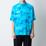 CLOUD CAMO SHORT SLEEVE PULLOVER SHIRT