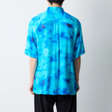 CLOUD CAMO SHORT SLEEVE PULLOVER SHIRT