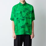 CLOUD CAMO SHORT SLEEVE PULLOVER SHIRT