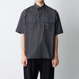 STRIPE SHORT SLEEVE PULLOVER SHIRT