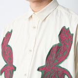 EMBROIDERY SHORT SLEEVE SHIRT