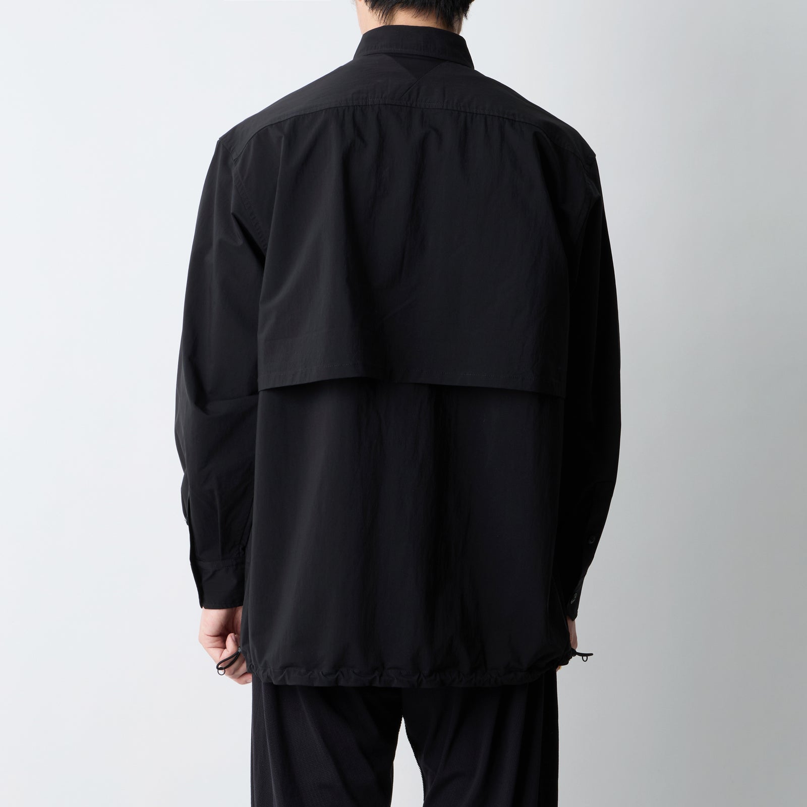 WM×Dickies VINTAGE NYLON WORK SHIRT - White Mountaineering