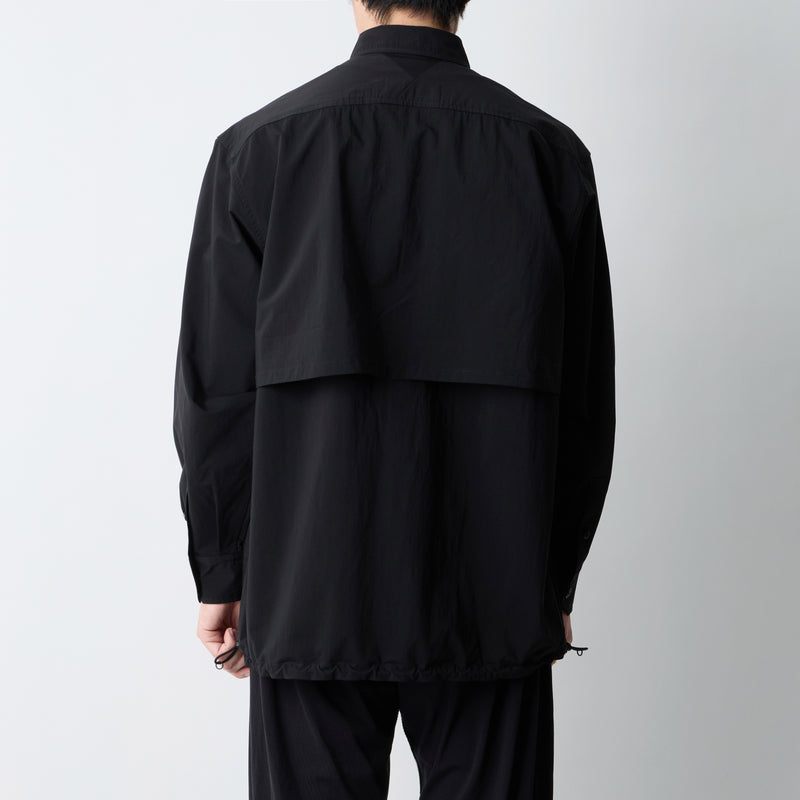 WM×Dickies VINTAGE NYLON WORK SHIRT - White Mountaineering