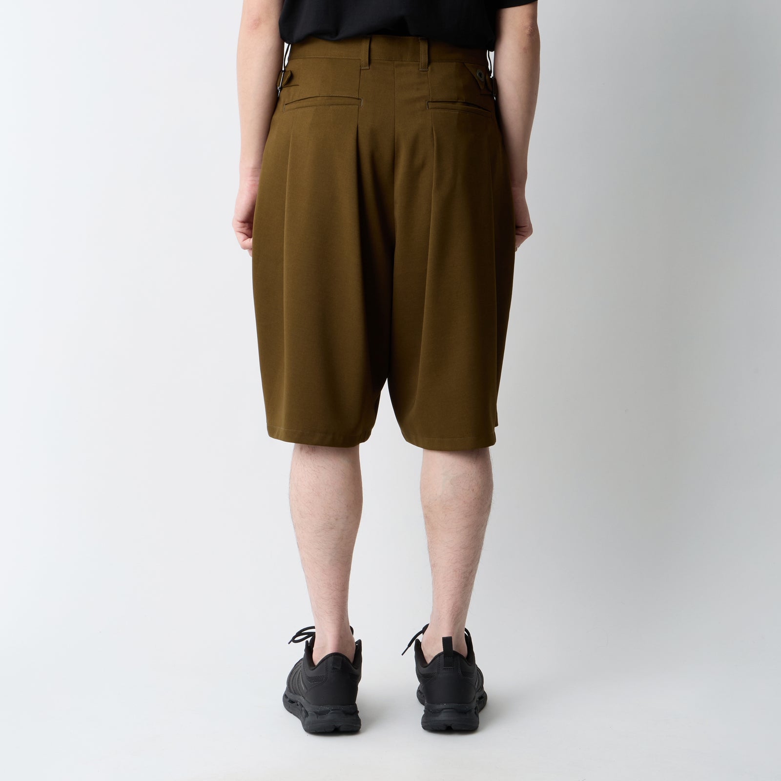 CHECK TUCK JACQUARD 2 TUCK WIDE PANTS - White Mountaineering