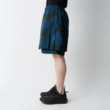 OMBRE CHECK SKIRT PANTS