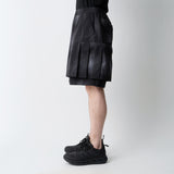 OMBRE CHECK SKIRT PANTS