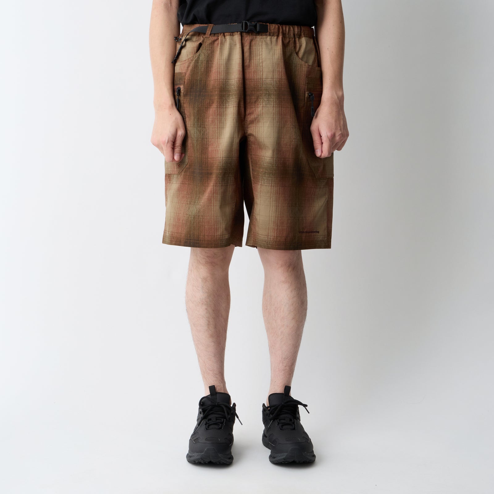 WM × GRIPSWANY OMBRE CHECK GEAR PANTS - White Mountaineering