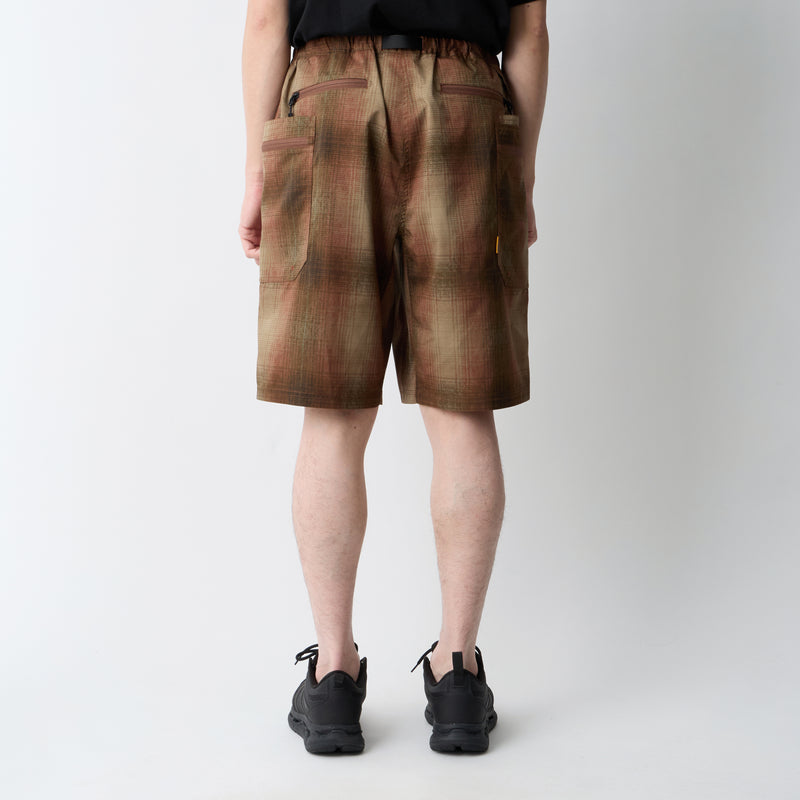 WM × GRIPSWANY OMBRE CHECK GEAR PANTS - White Mountaineering