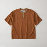 HENLEY NECK T-SHIRT